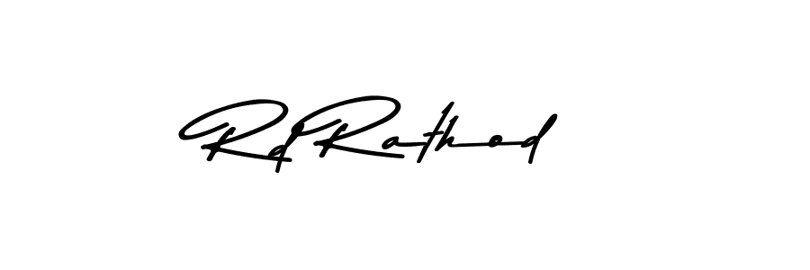 Use a signature maker to create a handwritten signature online. With this signature software, you can design (Asem Kandis PERSONAL USE) your own signature for name Rd Rathod. Rd Rathod signature style 9 images and pictures png