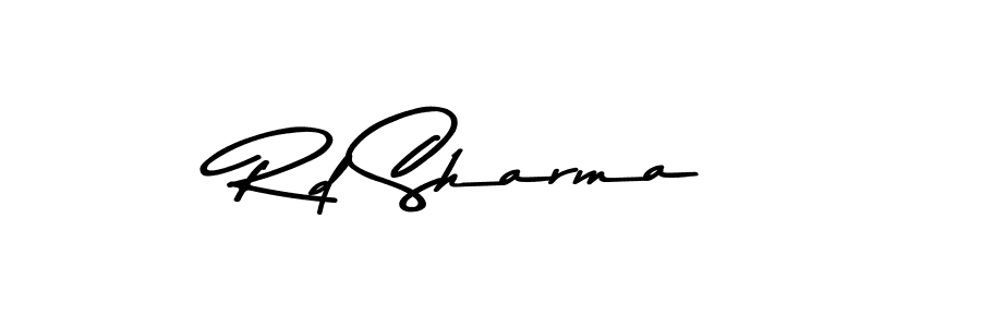 Create a beautiful signature design for name Rd Sharma. With this signature (Asem Kandis PERSONAL USE) fonts, you can make a handwritten signature for free. Rd Sharma signature style 9 images and pictures png