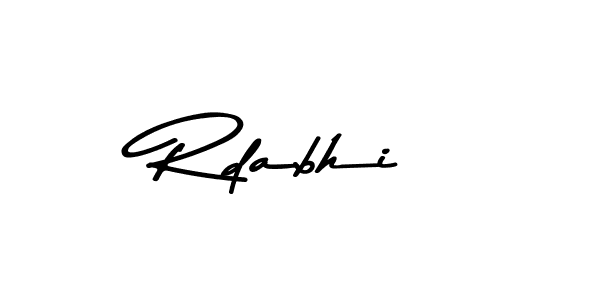 Make a beautiful signature design for name Rdabhi. Use this online signature maker to create a handwritten signature for free. Rdabhi signature style 9 images and pictures png