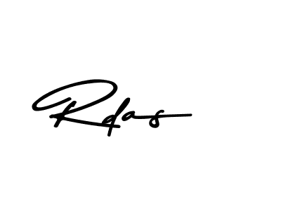 Design your own signature with our free online signature maker. With this signature software, you can create a handwritten (Asem Kandis PERSONAL USE) signature for name Rdas. Rdas signature style 9 images and pictures png