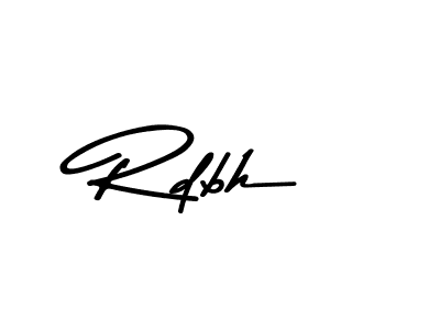 You should practise on your own different ways (Asem Kandis PERSONAL USE) to write your name (Rdbh) in signature. don't let someone else do it for you. Rdbh signature style 9 images and pictures png