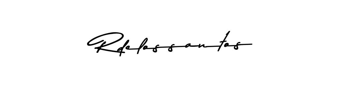if you are searching for the best signature style for your name Rdelossantos. so please give up your signature search. here we have designed multiple signature styles  using Asem Kandis PERSONAL USE. Rdelossantos signature style 9 images and pictures png