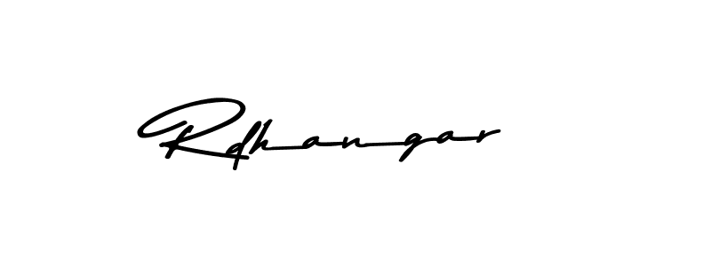 How to make Rdhangar signature? Asem Kandis PERSONAL USE is a professional autograph style. Create handwritten signature for Rdhangar name. Rdhangar signature style 9 images and pictures png