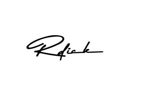 Also we have Rdick name is the best signature style. Create professional handwritten signature collection using Asem Kandis PERSONAL USE autograph style. Rdick signature style 9 images and pictures png