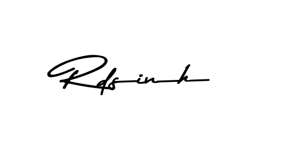 Also we have Rdsinh name is the best signature style. Create professional handwritten signature collection using Asem Kandis PERSONAL USE autograph style. Rdsinh signature style 9 images and pictures png