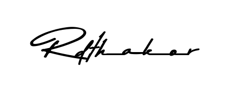 Master the art of signing with Rdthakor written in fluent Asem Kandis PERSONAL USE script. A great template to practice and refine your handwriting. Rdthakor signature style 9 images and pictures png