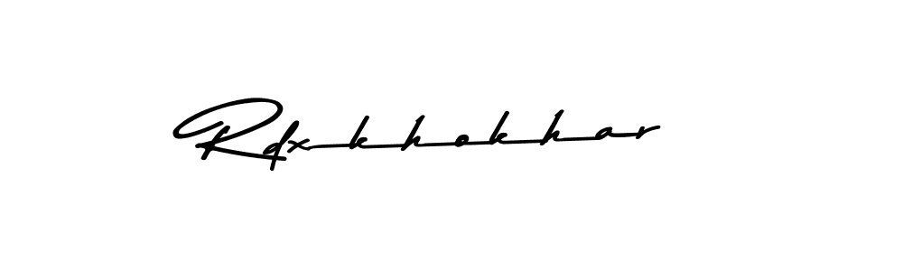 Once you've used our free online signature maker to create your best signature Asem Kandis PERSONAL USE style, it's time to enjoy all of the benefits that Rdxkhokhar name signing documents. Rdxkhokhar signature style 9 images and pictures png