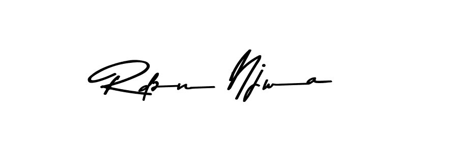 The best way (Asem Kandis PERSONAL USE) to make a short signature is to pick only two or three words in your name. The name Rdzn Njwa include a total of six letters. For converting this name. Rdzn Njwa signature style 9 images and pictures png