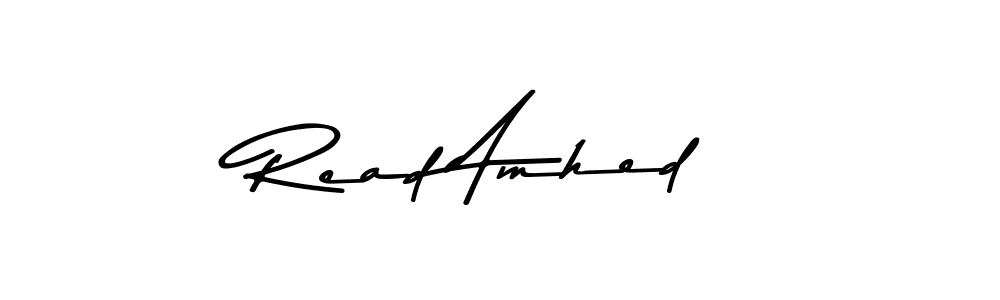 Make a beautiful signature design for name Read Amhed. Use this online signature maker to create a handwritten signature for free. Read Amhed signature style 9 images and pictures png