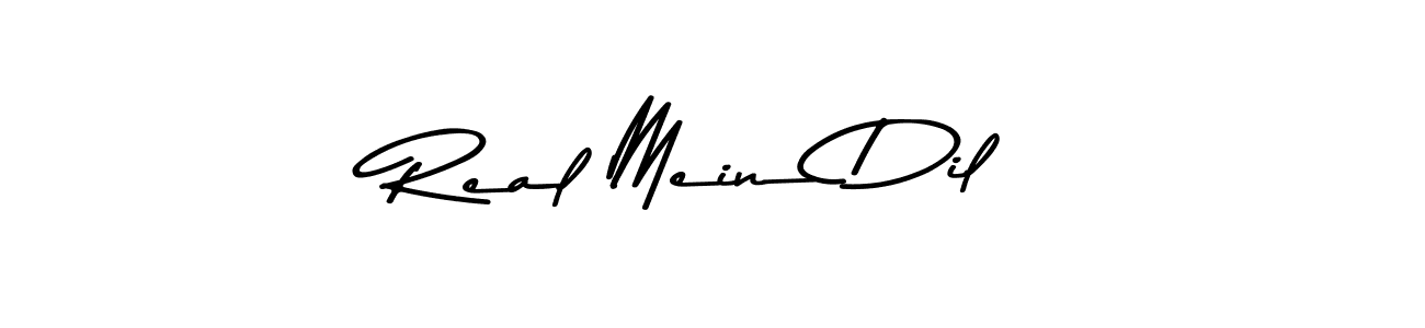 Make a short Real Mein Dil signature style. Manage your documents anywhere anytime using Asem Kandis PERSONAL USE. Create and add eSignatures, submit forms, share and send files easily. Real Mein Dil signature style 9 images and pictures png