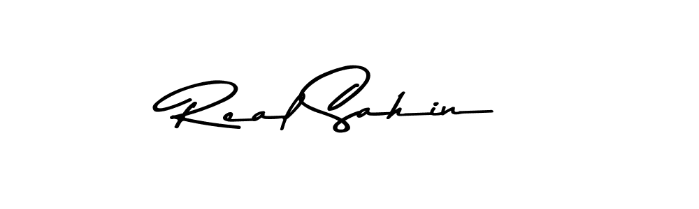 Asem Kandis PERSONAL USE is a professional signature style that is perfect for those who want to add a touch of class to their signature. It is also a great choice for those who want to make their signature more unique. Get Real Sahin name to fancy signature for free. Real Sahin signature style 9 images and pictures png