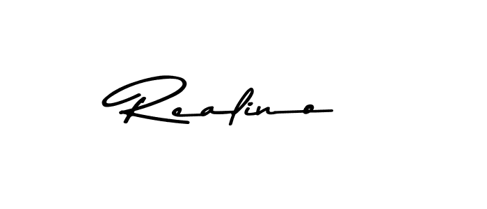 You should practise on your own different ways (Asem Kandis PERSONAL USE) to write your name (Realino) in signature. don't let someone else do it for you. Realino signature style 9 images and pictures png