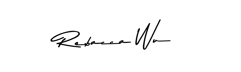 Design your own signature with our free online signature maker. With this signature software, you can create a handwritten (Asem Kandis PERSONAL USE) signature for name Rebacca Wu. Rebacca Wu signature style 9 images and pictures png