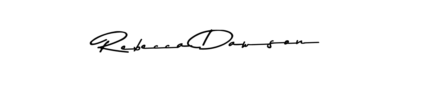 Make a beautiful signature design for name Rebecca Dawson. With this signature (Asem Kandis PERSONAL USE) style, you can create a handwritten signature for free. Rebecca Dawson signature style 9 images and pictures png