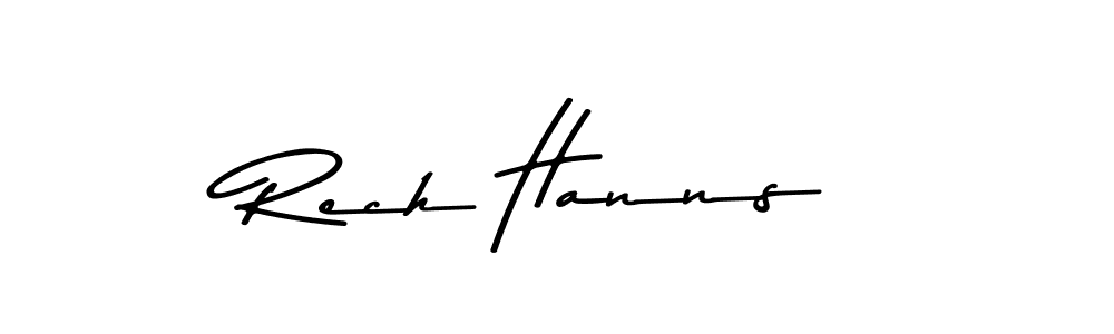 It looks lik you need a new signature style for name Rech Hanns. Design unique handwritten (Asem Kandis PERSONAL USE) signature with our free signature maker in just a few clicks. Rech Hanns signature style 9 images and pictures png