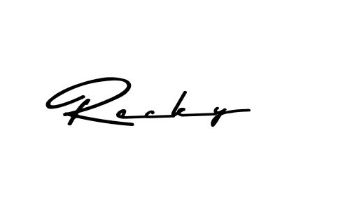 Best and Professional Signature Style for Recky. Asem Kandis PERSONAL USE Best Signature Style Collection. Recky signature style 9 images and pictures png