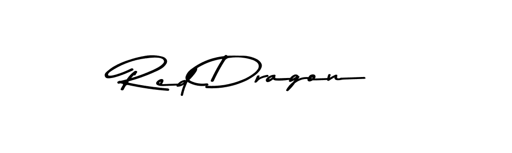 How to make Red Dragon signature? Asem Kandis PERSONAL USE is a professional autograph style. Create handwritten signature for Red Dragon name. Red Dragon signature style 9 images and pictures png