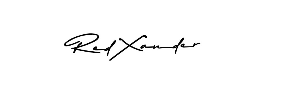 Design your own signature with our free online signature maker. With this signature software, you can create a handwritten (Asem Kandis PERSONAL USE) signature for name Red Xander. Red Xander signature style 9 images and pictures png