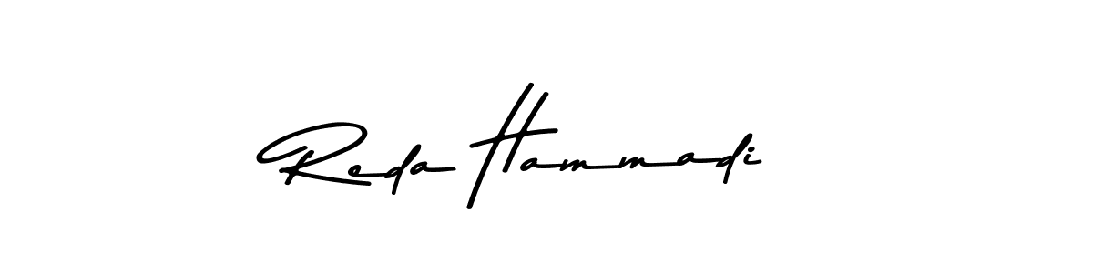 Use a signature maker to create a handwritten signature online. With this signature software, you can design (Asem Kandis PERSONAL USE) your own signature for name Reda Hammadi. Reda Hammadi signature style 9 images and pictures png