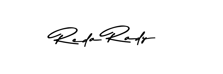 Reda Rady stylish signature style. Best Handwritten Sign (Asem Kandis PERSONAL USE) for my name. Handwritten Signature Collection Ideas for my name Reda Rady. Reda Rady signature style 9 images and pictures png