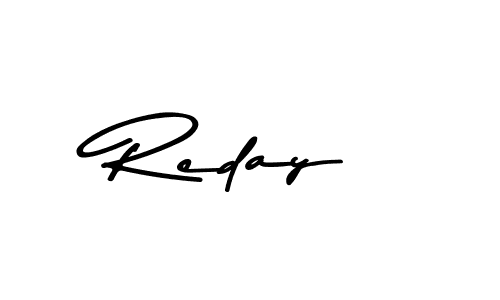 Similarly Asem Kandis PERSONAL USE is the best handwritten signature design. Signature creator online .You can use it as an online autograph creator for name Reday. Reday signature style 9 images and pictures png