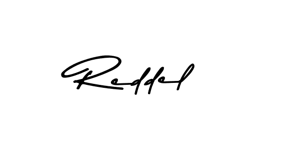 You should practise on your own different ways (Asem Kandis PERSONAL USE) to write your name (Reddel) in signature. don't let someone else do it for you. Reddel signature style 9 images and pictures png