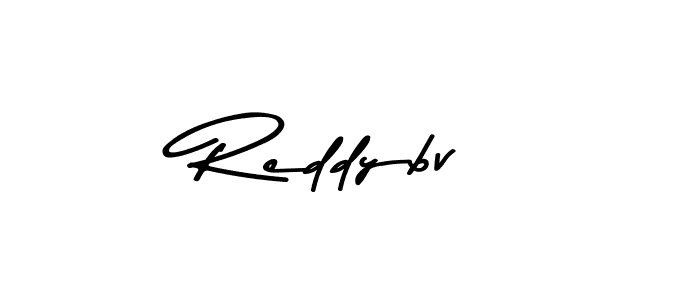 Use a signature maker to create a handwritten signature online. With this signature software, you can design (Asem Kandis PERSONAL USE) your own signature for name Reddybv. Reddybv signature style 9 images and pictures png