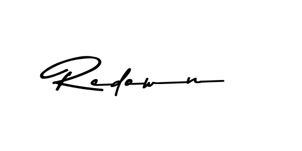 This is the best signature style for the Redown name. Also you like these signature font (Asem Kandis PERSONAL USE). Mix name signature. Redown signature style 9 images and pictures png