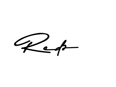 Redz stylish signature style. Best Handwritten Sign (Asem Kandis PERSONAL USE) for my name. Handwritten Signature Collection Ideas for my name Redz. Redz signature style 9 images and pictures png