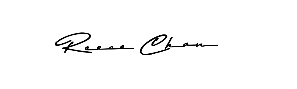 The best way (Asem Kandis PERSONAL USE) to make a short signature is to pick only two or three words in your name. The name Reece Chan include a total of six letters. For converting this name. Reece Chan signature style 9 images and pictures png