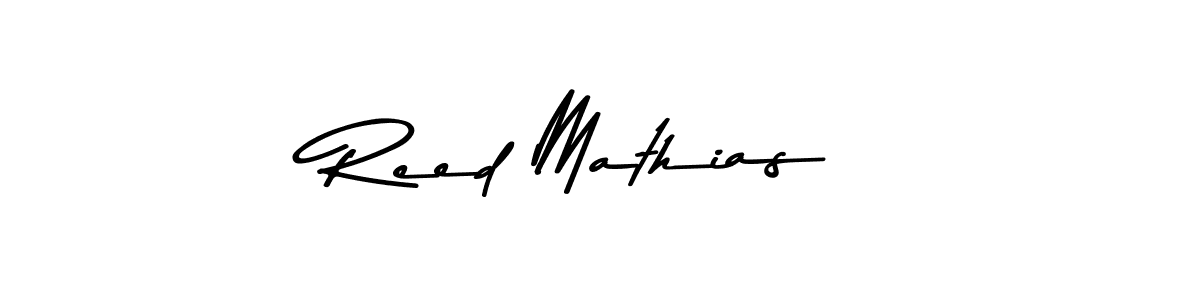 Also You can easily find your signature by using the search form. We will create Reed Mathias name handwritten signature images for you free of cost using Asem Kandis PERSONAL USE sign style. Reed Mathias signature style 9 images and pictures png
