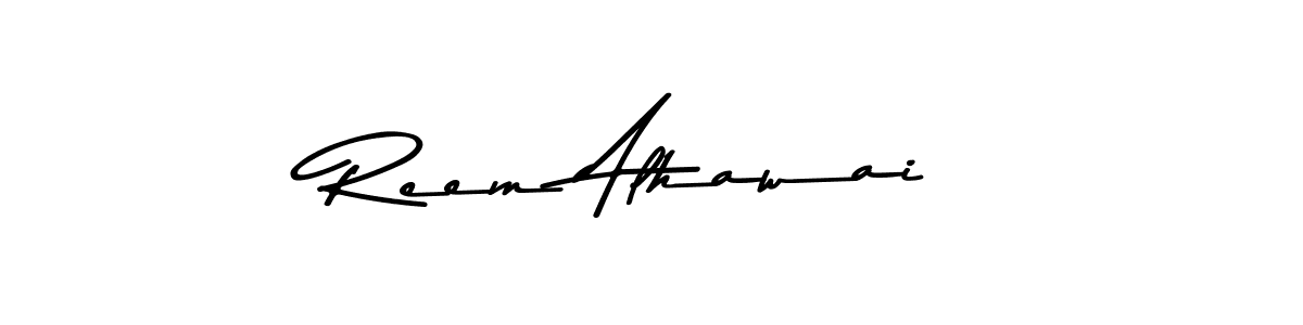 Use a signature maker to create a handwritten signature online. With this signature software, you can design (Asem Kandis PERSONAL USE) your own signature for name Reem Alhawai. Reem Alhawai signature style 9 images and pictures png