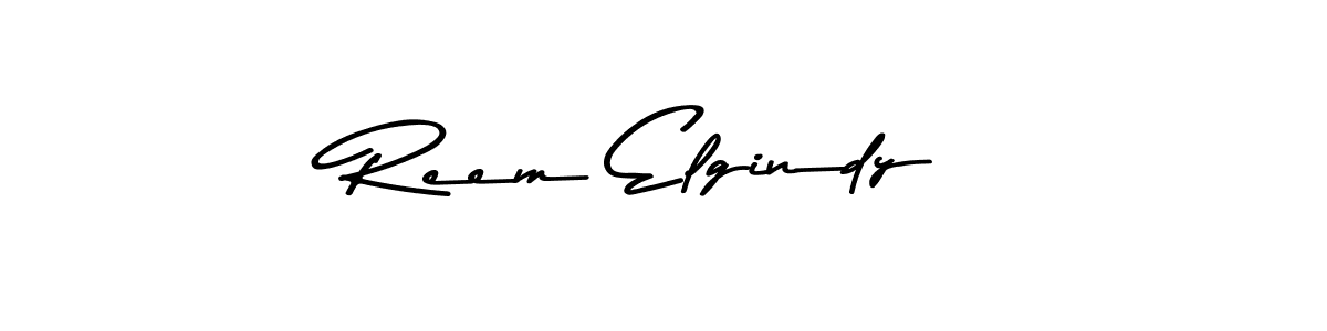 This is the best signature style for the Reem Elgindy name. Also you like these signature font (Asem Kandis PERSONAL USE). Mix name signature. Reem Elgindy signature style 9 images and pictures png