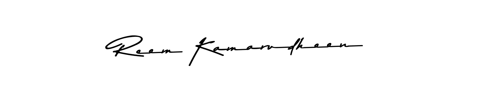 You should practise on your own different ways (Asem Kandis PERSONAL USE) to write your name (Reem Kamarudheen) in signature. don't let someone else do it for you. Reem Kamarudheen signature style 9 images and pictures png