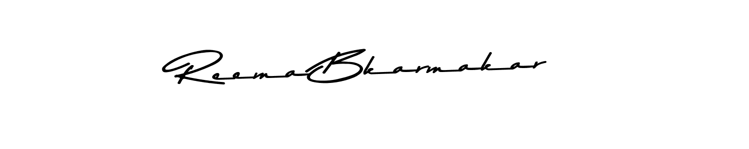 You can use this online signature creator to create a handwritten signature for the name Reema Bkarmakar. This is the best online autograph maker. Reema Bkarmakar signature style 9 images and pictures png