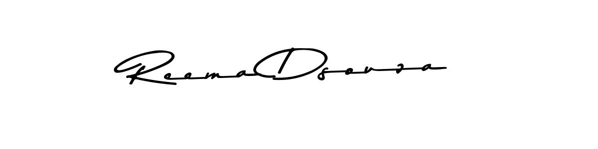 Also we have Reema Dsouza name is the best signature style. Create professional handwritten signature collection using Asem Kandis PERSONAL USE autograph style. Reema Dsouza signature style 9 images and pictures png