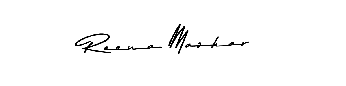 if you are searching for the best signature style for your name Reena Mazhar. so please give up your signature search. here we have designed multiple signature styles  using Asem Kandis PERSONAL USE. Reena Mazhar signature style 9 images and pictures png