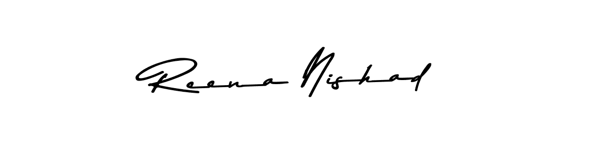 You can use this online signature creator to create a handwritten signature for the name Reena Nishad. This is the best online autograph maker. Reena Nishad signature style 9 images and pictures png