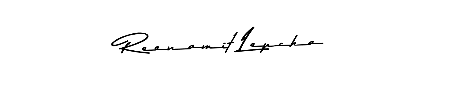Here are the top 10 professional signature styles for the name Reenamit Lepcha. These are the best autograph styles you can use for your name. Reenamit Lepcha signature style 9 images and pictures png