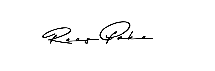 Similarly Asem Kandis PERSONAL USE is the best handwritten signature design. Signature creator online .You can use it as an online autograph creator for name Rees Pake. Rees Pake signature style 9 images and pictures png