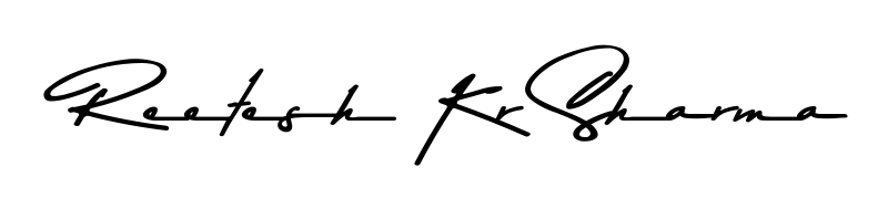 Design your own signature with our free online signature maker. With this signature software, you can create a handwritten (Asem Kandis PERSONAL USE) signature for name Reetesh Kr Sharma. Reetesh Kr Sharma signature style 9 images and pictures png
