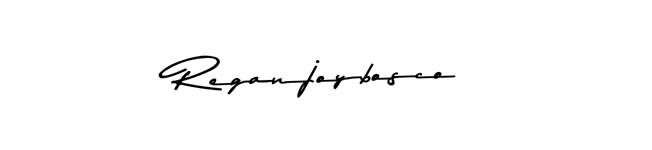 How to make Reganjoybosco signature? Asem Kandis PERSONAL USE is a professional autograph style. Create handwritten signature for Reganjoybosco name. Reganjoybosco signature style 9 images and pictures png