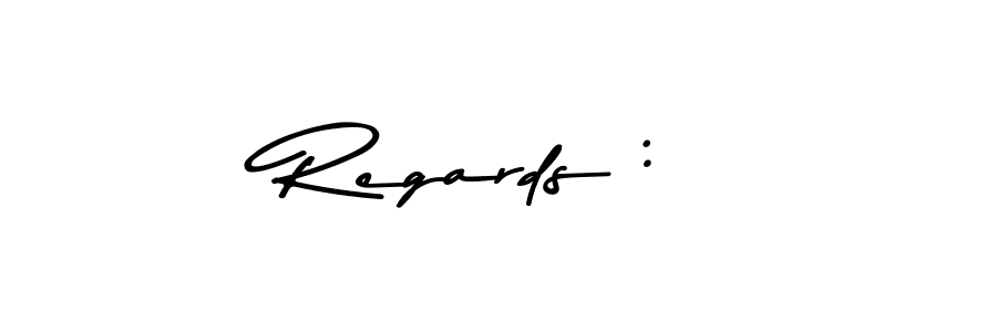 Use a signature maker to create a handwritten signature online. With this signature software, you can design (Asem Kandis PERSONAL USE) your own signature for name Regards :. Regards : signature style 9 images and pictures png