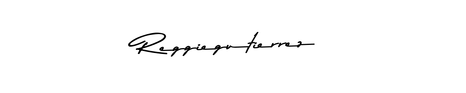 Also You can easily find your signature by using the search form. We will create Reggiegutierrez name handwritten signature images for you free of cost using Asem Kandis PERSONAL USE sign style. Reggiegutierrez signature style 9 images and pictures png