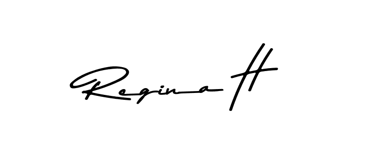 Best and Professional Signature Style for Regina H. Asem Kandis PERSONAL USE Best Signature Style Collection. Regina H signature style 9 images and pictures png