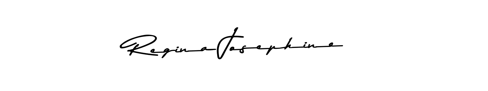 The best way (Asem Kandis PERSONAL USE) to make a short signature is to pick only two or three words in your name. The name Regina Josephine include a total of six letters. For converting this name. Regina Josephine signature style 9 images and pictures png