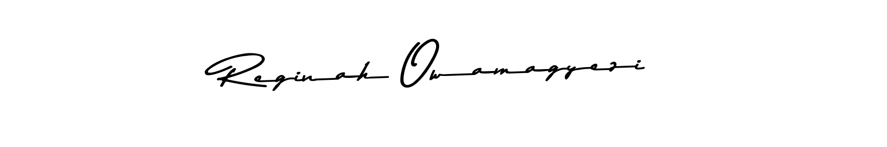 Similarly Asem Kandis PERSONAL USE is the best handwritten signature design. Signature creator online .You can use it as an online autograph creator for name Reginah Owamagyezi. Reginah Owamagyezi signature style 9 images and pictures png