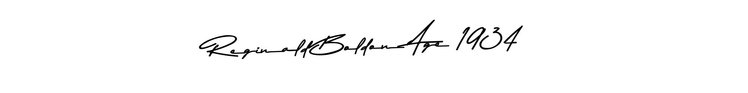 if you are searching for the best signature style for your name Reginald Boldon Age 1934. so please give up your signature search. here we have designed multiple signature styles  using Asem Kandis PERSONAL USE. Reginald Boldon Age 1934 signature style 9 images and pictures png
