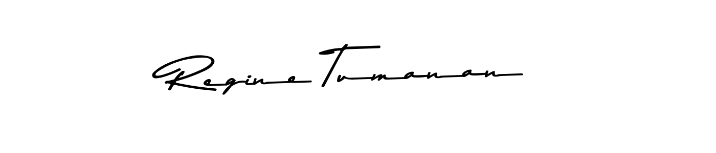 The best way (Asem Kandis PERSONAL USE) to make a short signature is to pick only two or three words in your name. The name Regine Tumanan include a total of six letters. For converting this name. Regine Tumanan signature style 9 images and pictures png