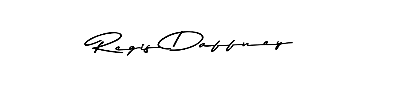 Check out images of Autograph of Regis Daffney name. Actor Regis Daffney Signature Style. Asem Kandis PERSONAL USE is a professional sign style online. Regis Daffney signature style 9 images and pictures png